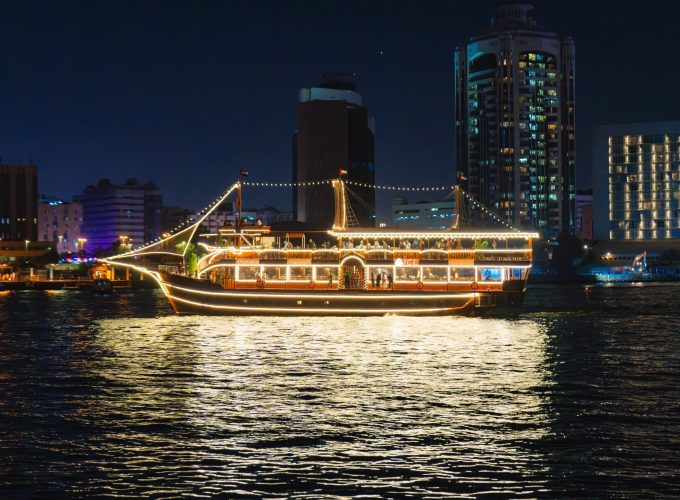 Dhow Cruise Al Seef Dubai (Sky Deck 360 View)