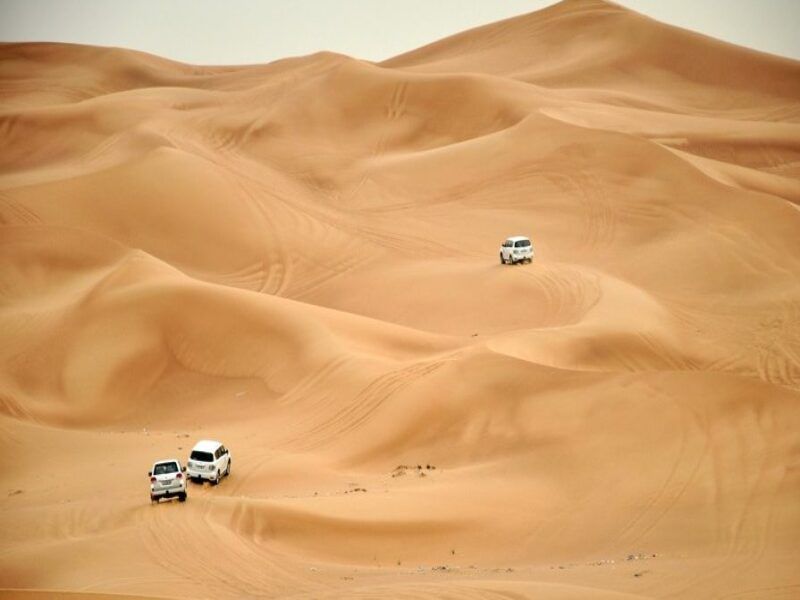 Morning Dune Bashing On A Private Vehicle